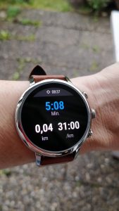 google fit - smartwatch fossil Q venture